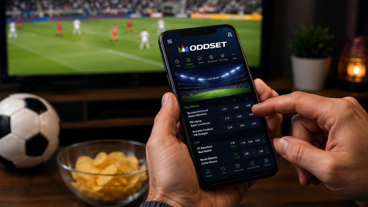 Oddset.de - Sportwetten Bonus, Quoten & Wettangebot im Test