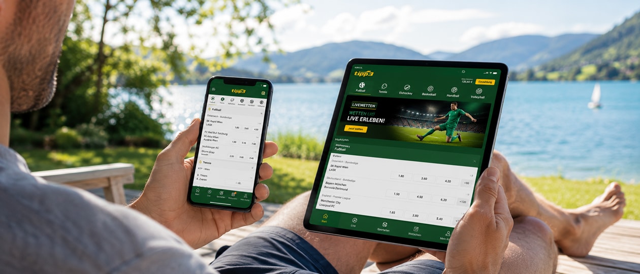Sportwetten-App für Smartphone und Tablet