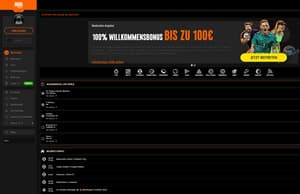 Die Webseite des Wettanbieter 888sport.de