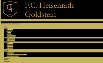 FC Heisenrath Goldstein Webseite