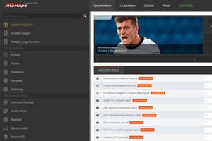 Intertops Sportwetten Webseite